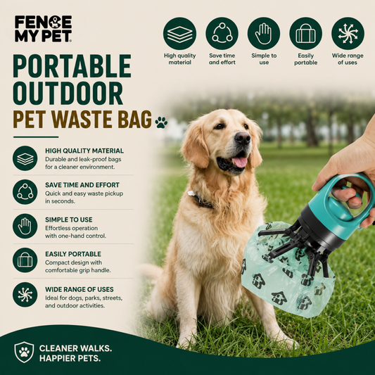 Portable Outdoor Pet Waste Bag