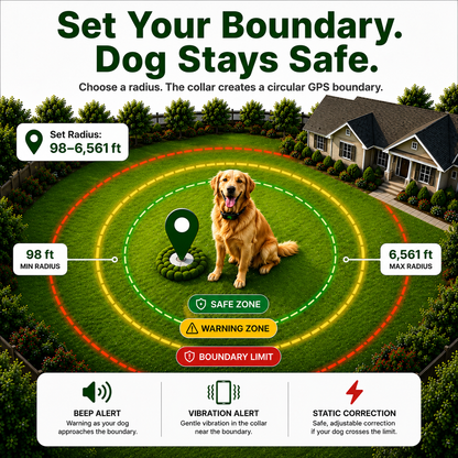 Dog Collar GPS Tracker