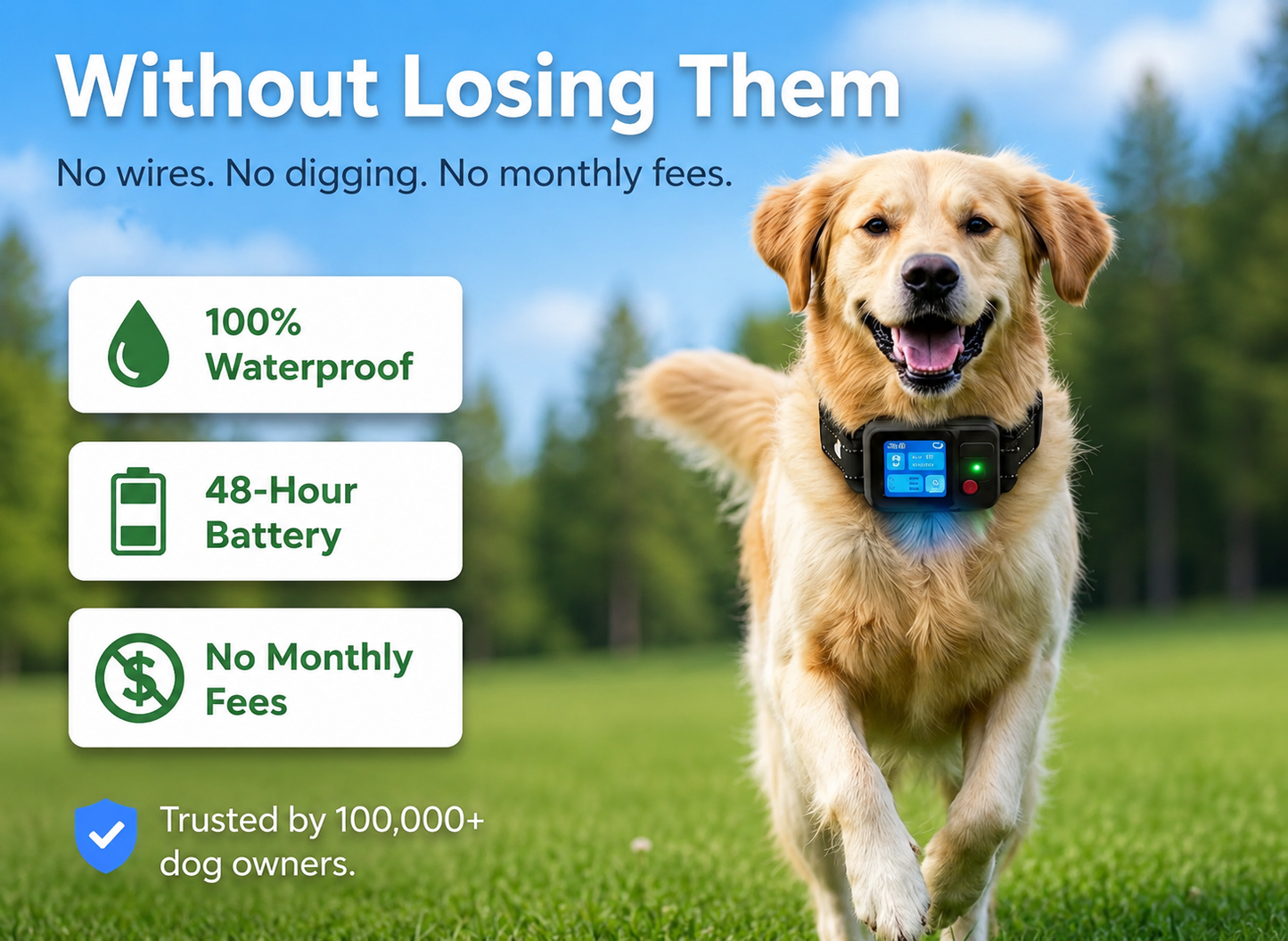 Dog Collar GPS Tracker
