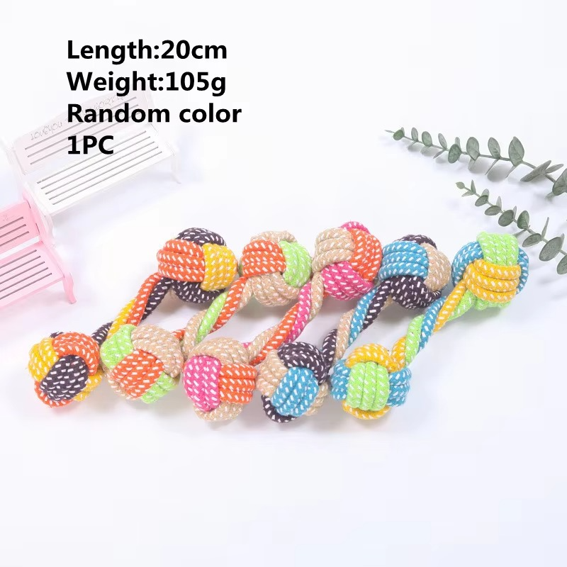 Dog Interactive Chewing Rope Ball