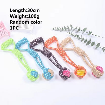 Dog Interactive Chewing Rope Ball
