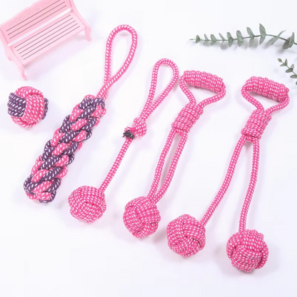 Dog Interactive Chewing Rope Ball