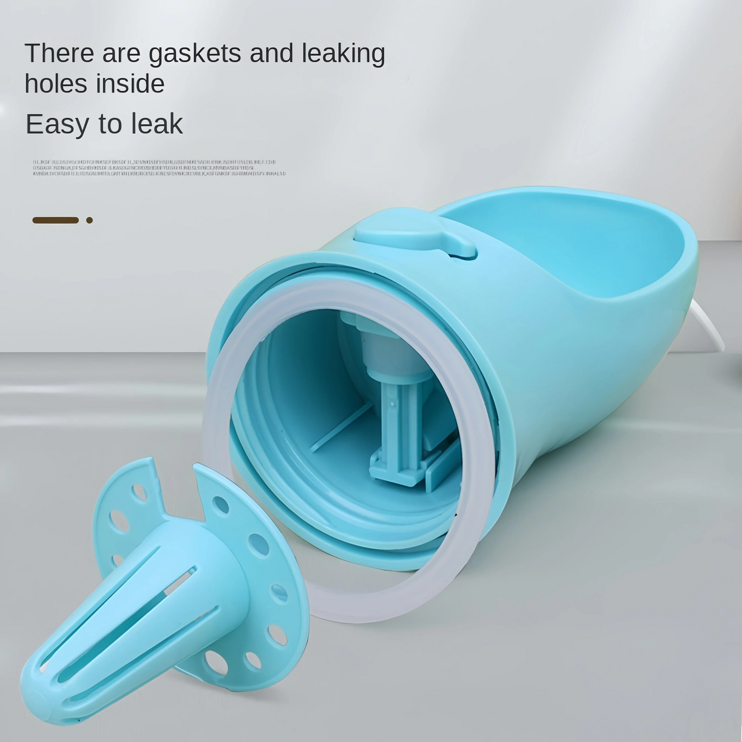 Water Bottle Food Dispenser