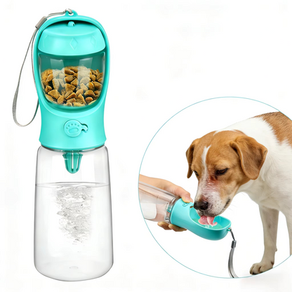 Water Bottle Food Dispenser